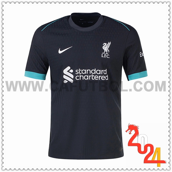 Segunda Camiseta Futbol Liverpool 2024 2025