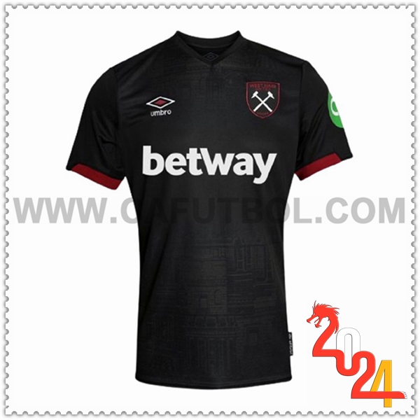 Segunda Camiseta Futbol West Ham 2024 2025