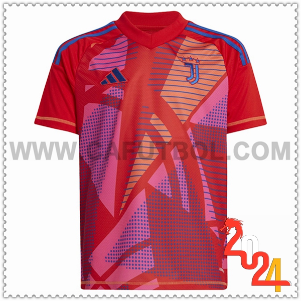 Camiseta Futbol Portero Juventus Rojo 2024 2025