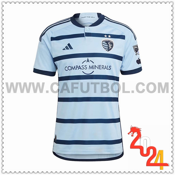 Primera Camiseta Futbol Sporting Kansas City 2024 2025