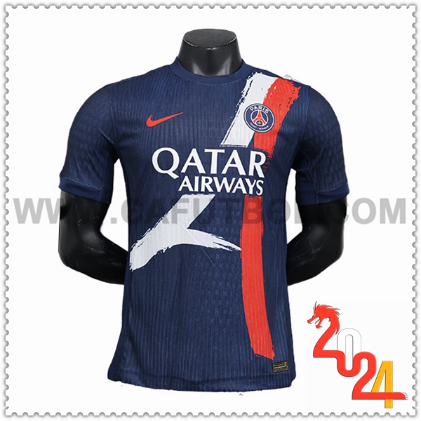 Camiseta Futbol PSG Azul Marino Edicion especial 2024 2025