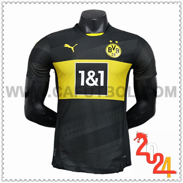 Segunda Camiseta Futbol Dortmund 2024 2025