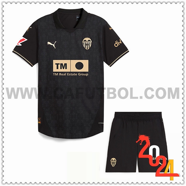 Segunda Nuevo Equipacion del Valencia CF Ninos 2024 2025