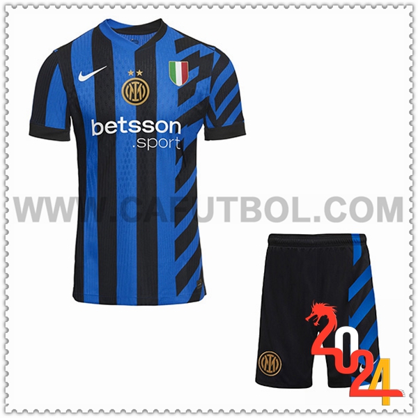 Primera Nuevo Equipacion del Inter Milan Ninos 2024 2025