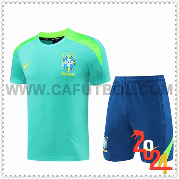 Camiseta Entrenamiento Brasil Verde 2024 2025