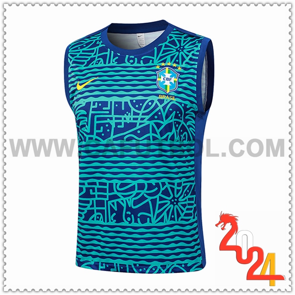 Chalecos De Futbol Brasil Azul 2024 2025