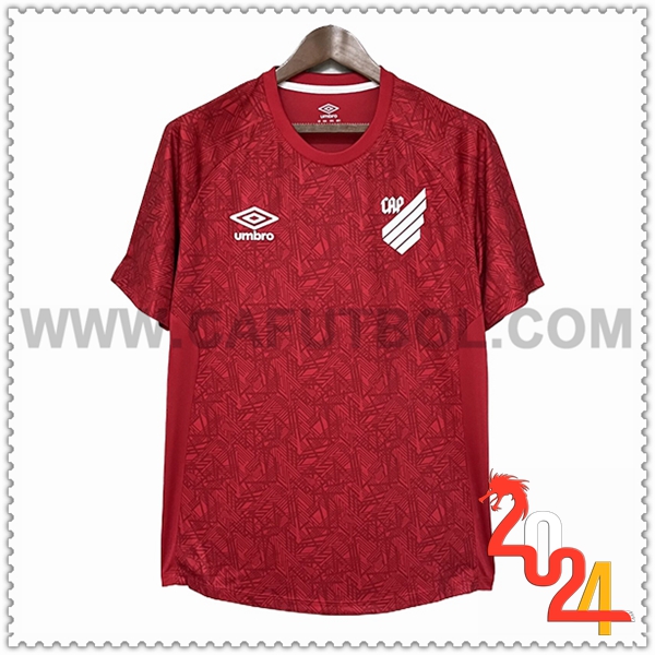 Camiseta Entrenamiento Athletico Paranaense Rojo 2024 2025