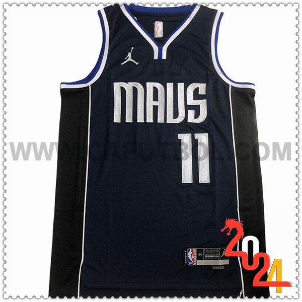 Camisetas Dallas Mavericks (IRVING #11) 2024/25 Azul/Negro /Blanco