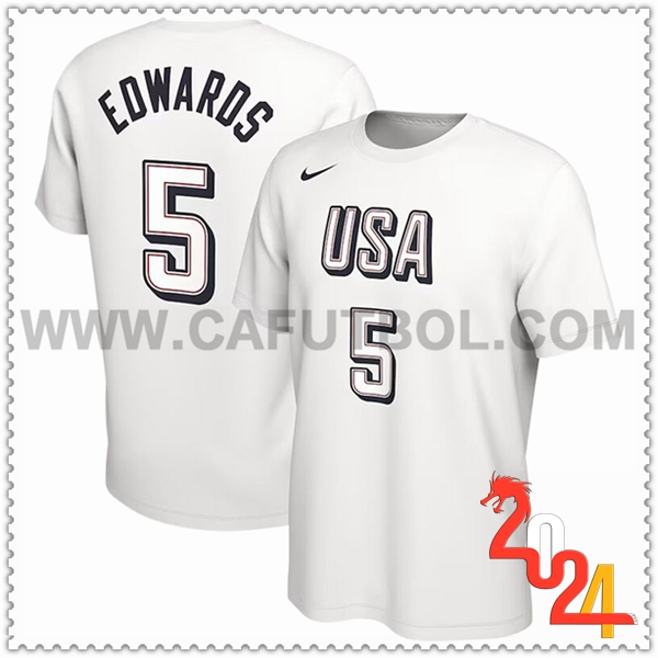 Camisetas USA (EDWARDS #5) 2024/25 Blanco -02