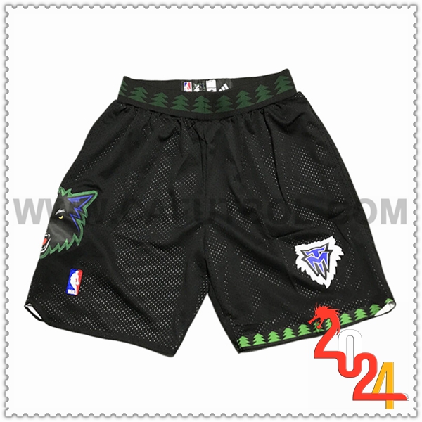 Cortos NBA Minnesota Timberwolves 2024/25 Negro