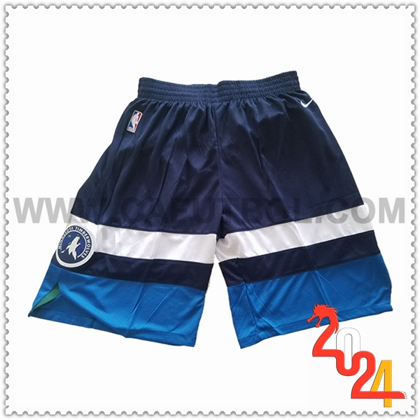 Cortos NBA Minnesota Timberwolves 2024/25 Azul Oscuro