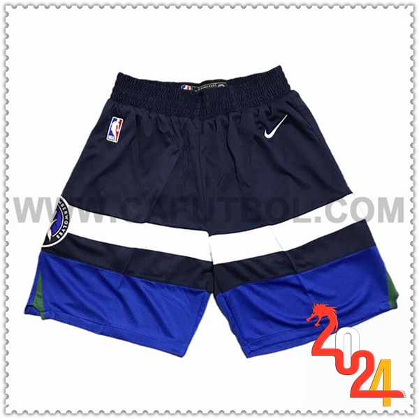 Cortos NBA Minnesota Timberwolves 2024/25 Azul marino