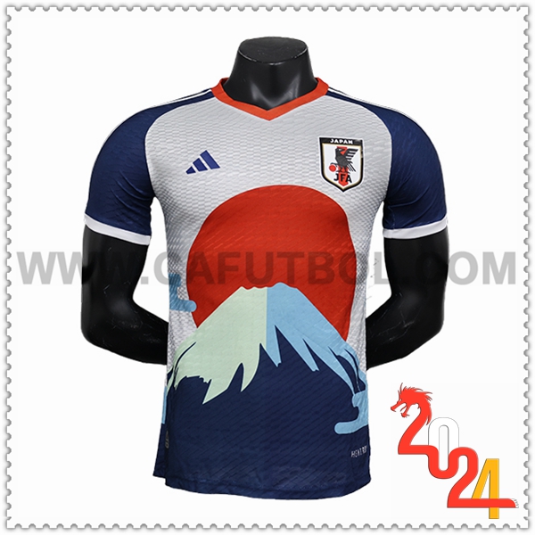 Camiseta Equipo Japon Blanco/Rojo/Azul Edicion especial 2024 2025