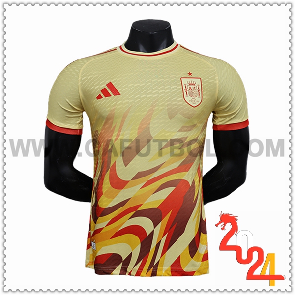 Camiseta Equipo Espana AMARILLO Edicion especial 2024 2025