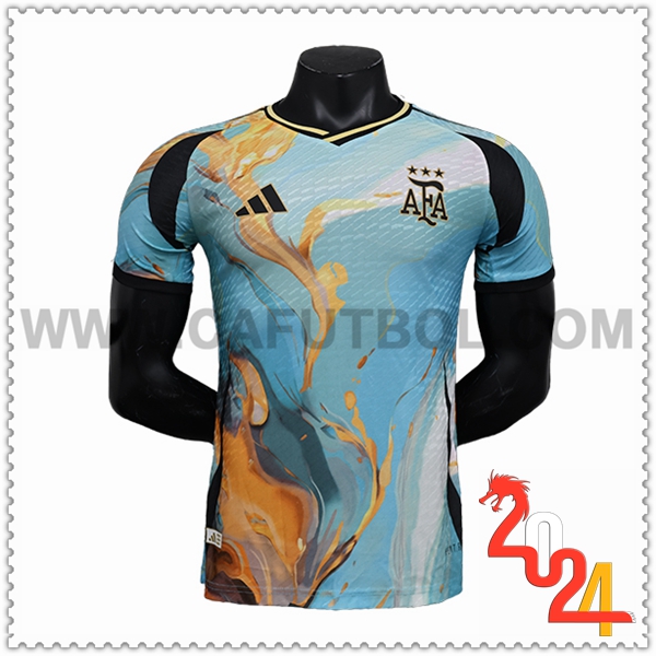 Camiseta Equipo Argentina Azul Edicion especial 2024 2025