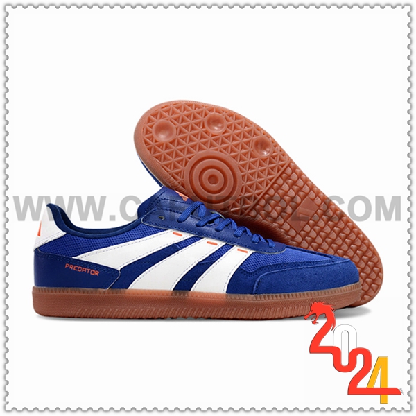 Adidas Botas De Fútbol PREDATOR 24 LEAGUE LOW BOOTS Azul/Blanco