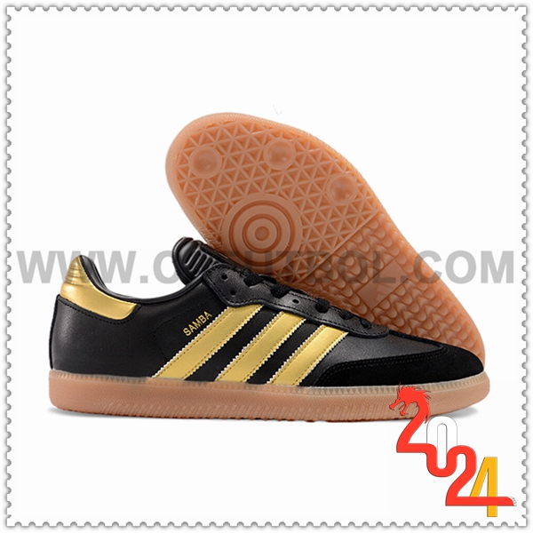 Adidas Botas De Fútbol SAMBA MESSI INDOOR BOOTS Negro/Amarillo