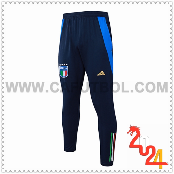 Pantalones Entrenamiento Italia Azul 2024 2025 -03