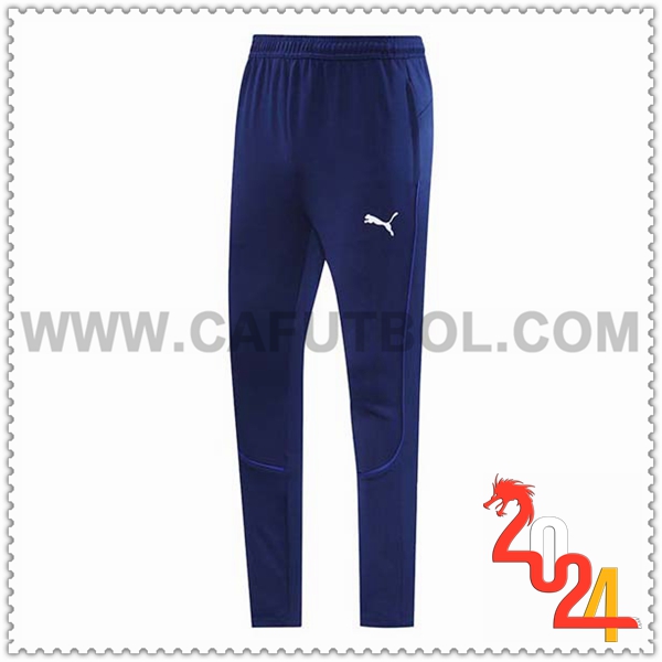 Pantalones Entrenamiento PUMA Azul Roya 2024 2025