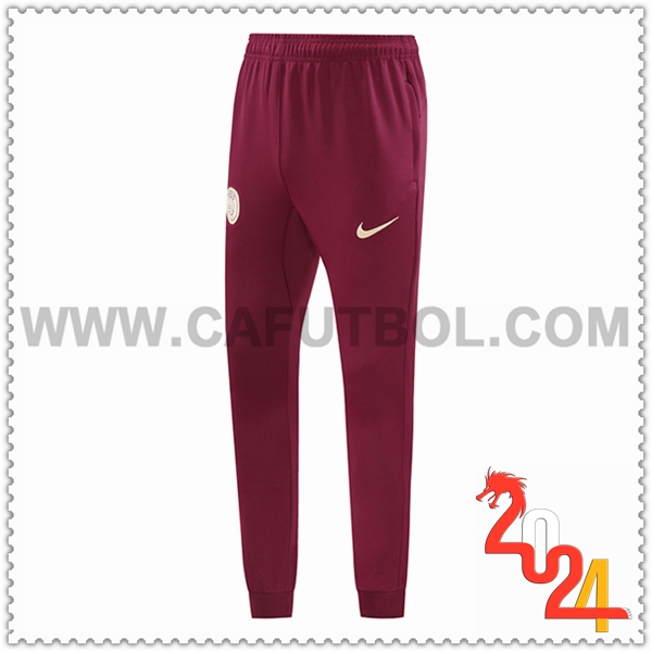 Pantalones Entrenamiento PSG Rojo/Verde 2024 2025 -02