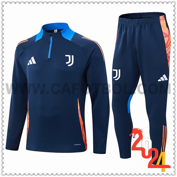 Chandal Futbol Juventus Naranja/Azul 2024 2025 -03