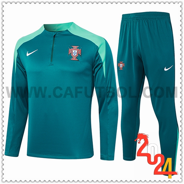 Chandal Futbol Portugal Verde 2024 2025 -02