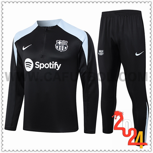 Chandal Futbol FC Barcelona Negro/Gris 2024 2025