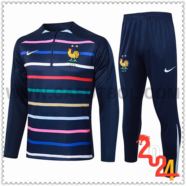 Chandal Futbol Francia azul real 2024 2025 -03