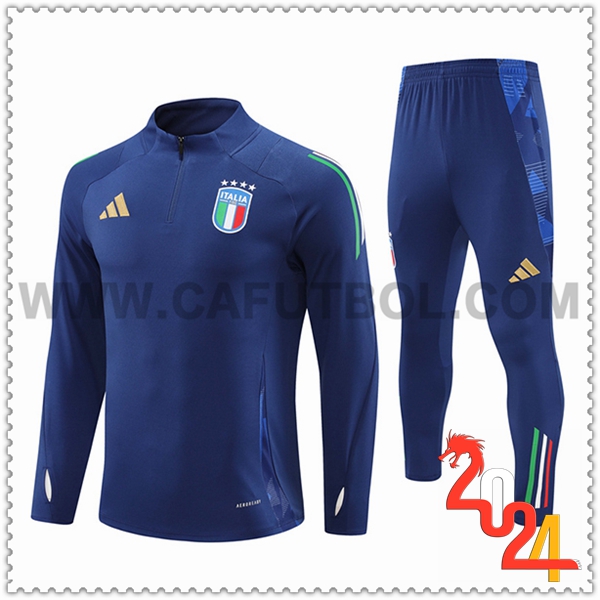 Chandal Futbol Italia azul real 2024 2025 -04