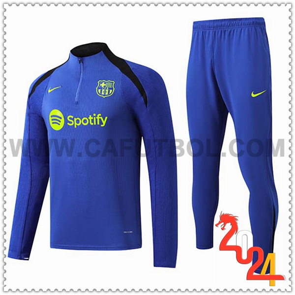 Chandal Futbol FC Barcelona Azul/Negro 2024 2025 -02