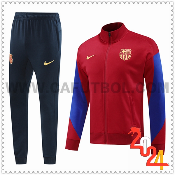 Chandal Futbol FC Barcelona Rojo/Azul 2024 2025 -03