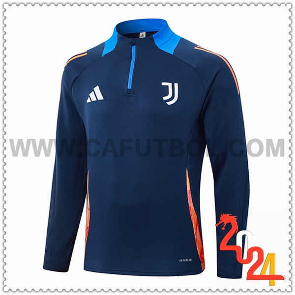 Sudadera Entrenamiento Juventus Naranja/Azul 2024 2025 -02