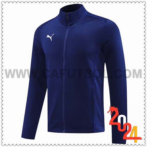 Chaquetas Futbol PUMA azul real 2024 2025