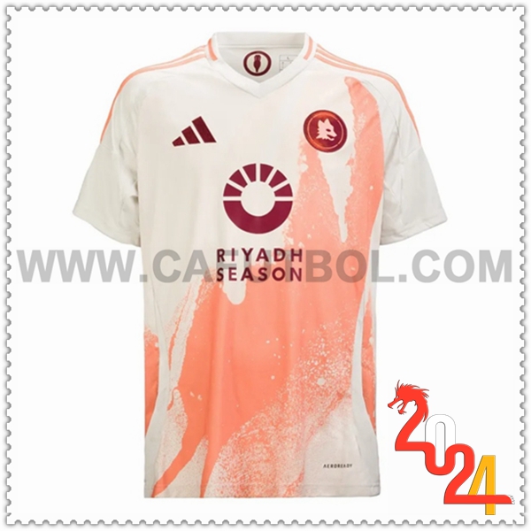 Segunda Nuevo Camiseta AS Roma 2024 2025