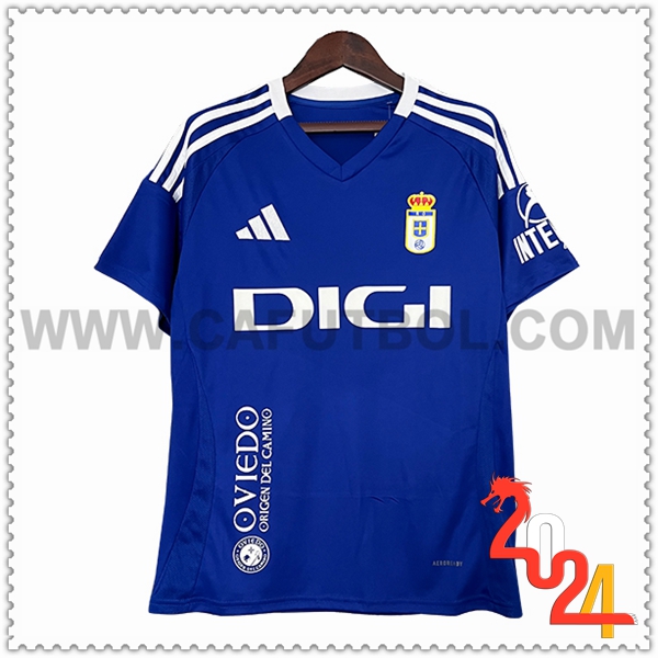 Primera Camiseta Futbol Real Oviedo 2024 2025