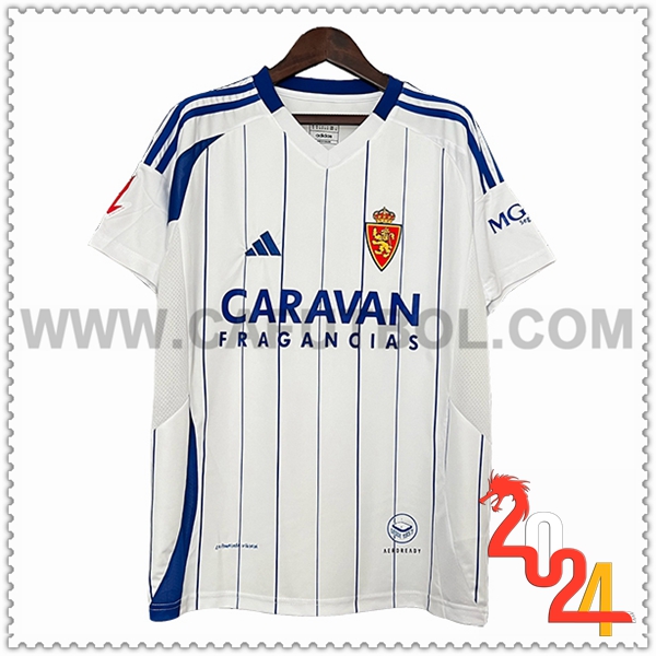 Primera Camiseta Futbol Zaragoza 2024 2025