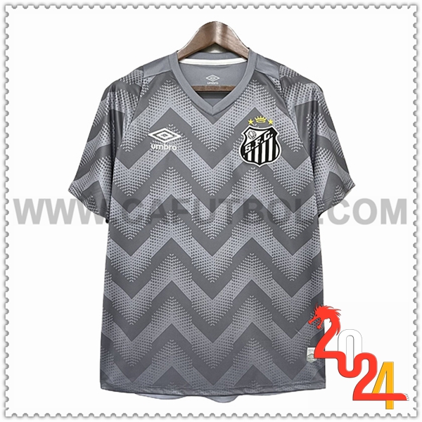 Camiseta Futbol Santos FC Gris Edicion especial 2024 2025