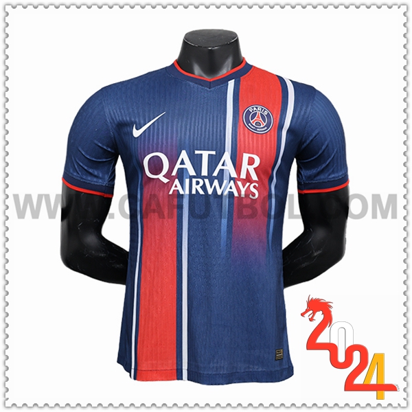 Camiseta Futbol PSG Azul/Rojo Edicion especial 2024 2025