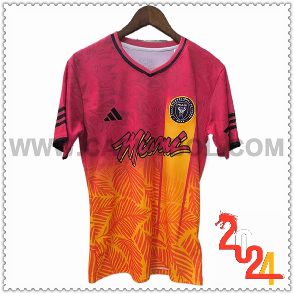 Camiseta Futbol Inter Miami CF Rojo Edicion especial 2024 2025