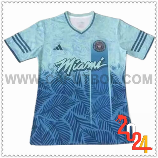 Camiseta Futbol Inter Miami CF Azul Edicion especial 2024 2025