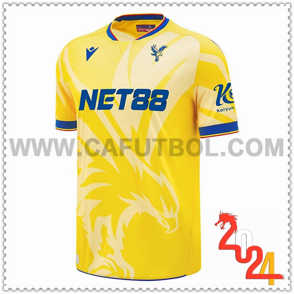 Segunda Camiseta Futbol Crystal Palace 2024 2025