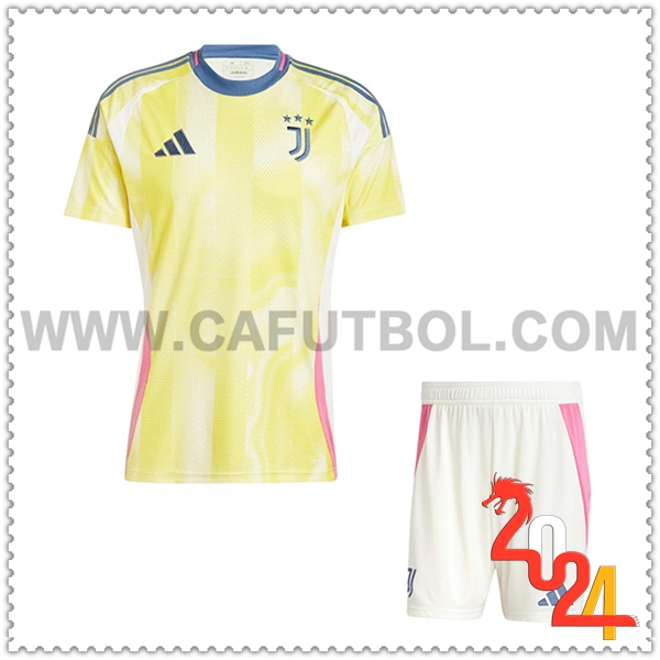 Segunda Nuevo Equipacion del Juventus Ninos 2024 2025