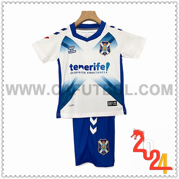 Primera Equipacion del Tenerife Ninos 2024 2025