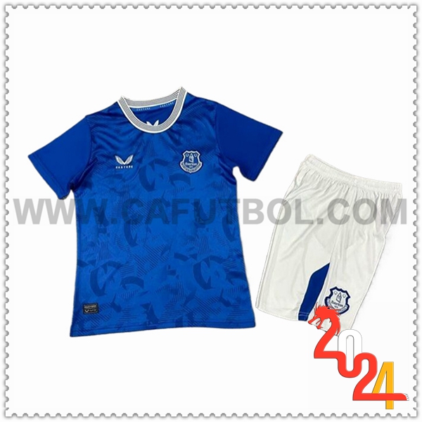 Primera Equipacion del Everton Ninos 2024 2025