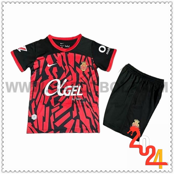 Primera Equipacion del Mallorca Ninos 2024 2025