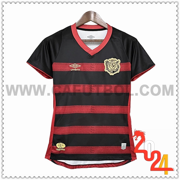 Primera Camiseta Futbol Sport Recife Mujer 2024 2025