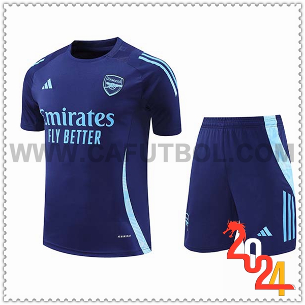 Camiseta Entrenamiento Arsenal Azul 2024 2025