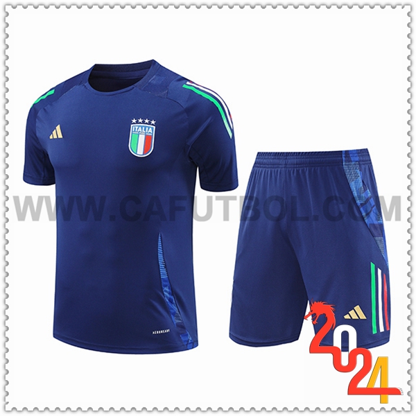 Camiseta Entrenamiento Italia Azul 2024 2025