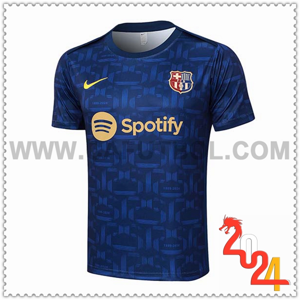 Camiseta Entrenamiento FC Barcelona azul real 2024 2025