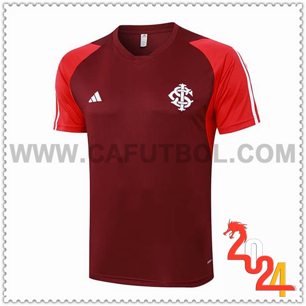 Camiseta Entrenamiento Brasil Rojo 2024 2025